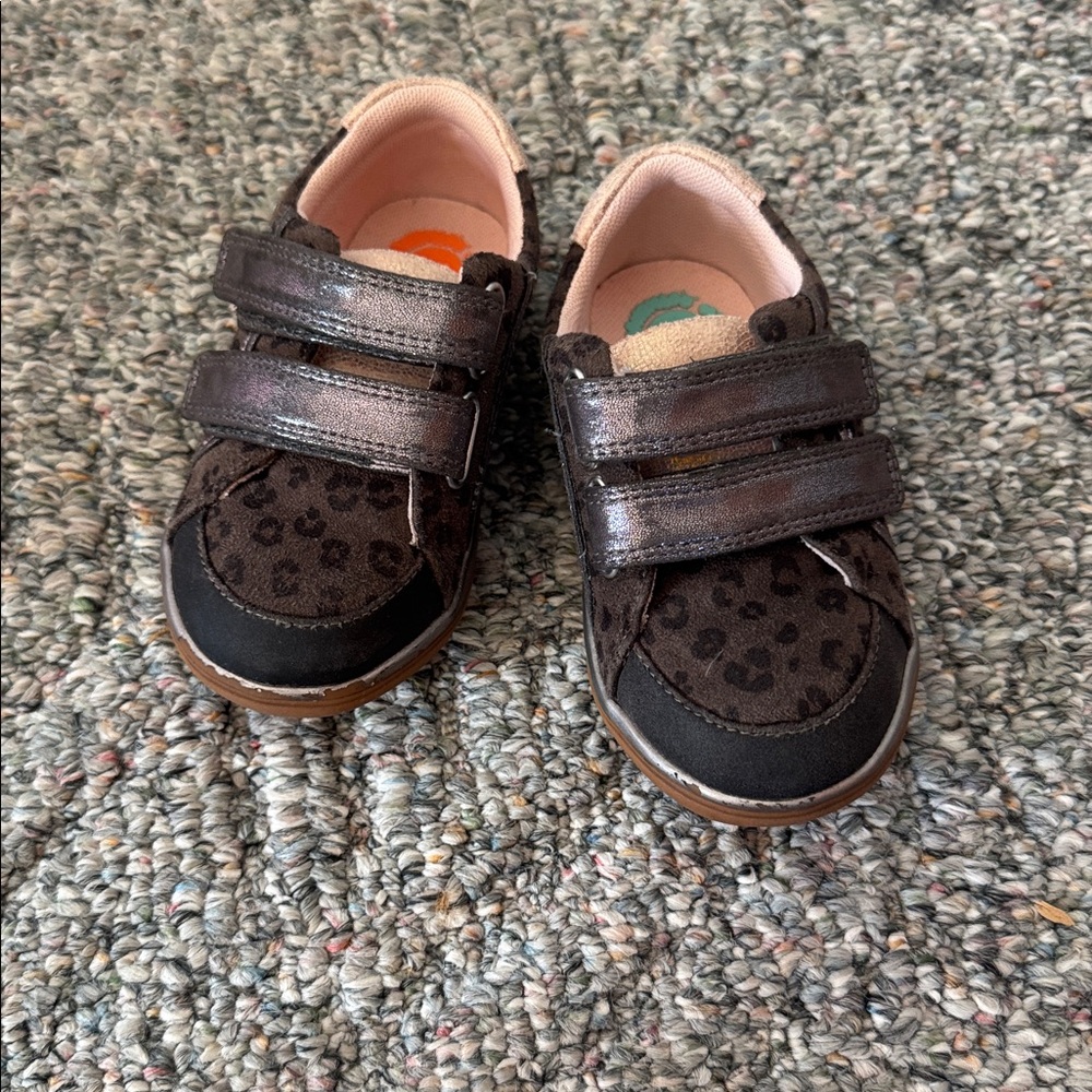 Livie & Luca Brown Leopard Print Shoes